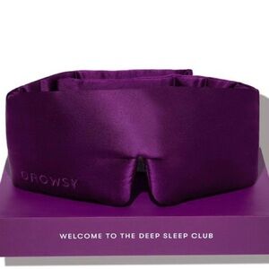 Drowsy Silk Sleep Mask - Purple Martini